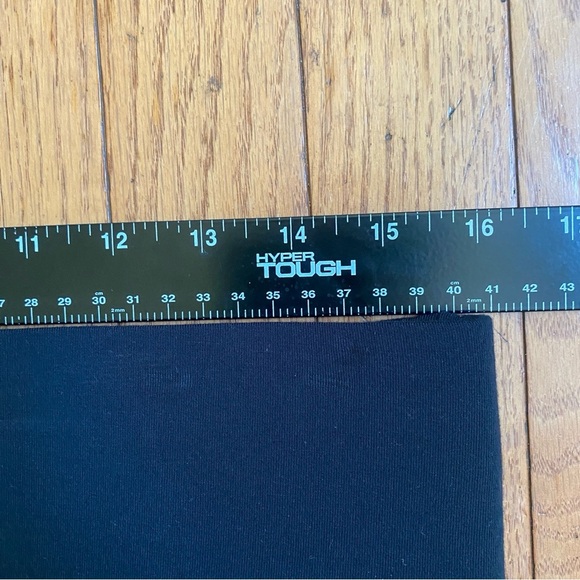 JG BENCH Harem Pants Black Large Wide Waistband Tapered Leg L Boho Pant - Picture 9 of 13